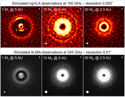 ngVLA Simulations of Protoplanetary Disks ngVLA Simulations of Protoplanetary Disks